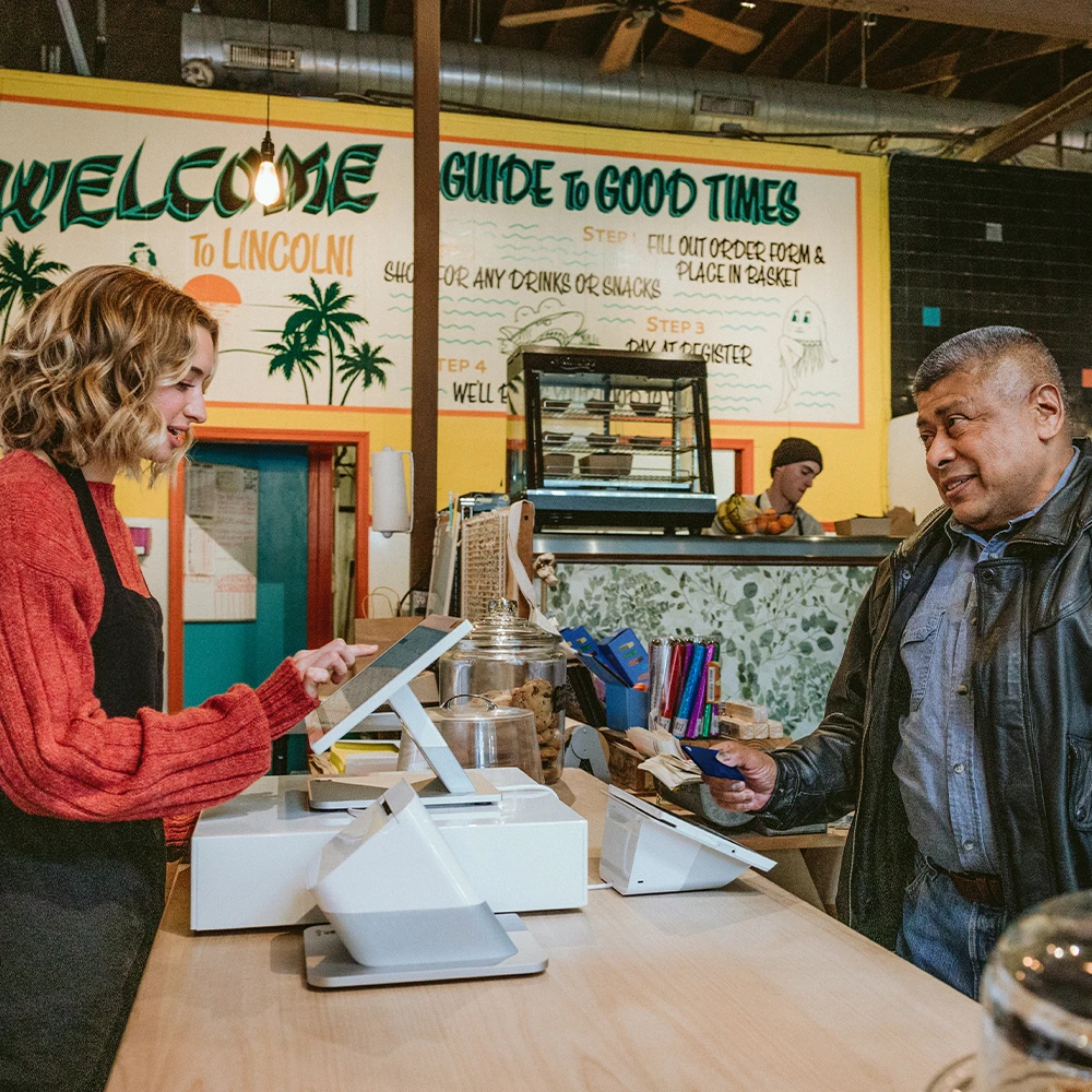 Clover point of sale system