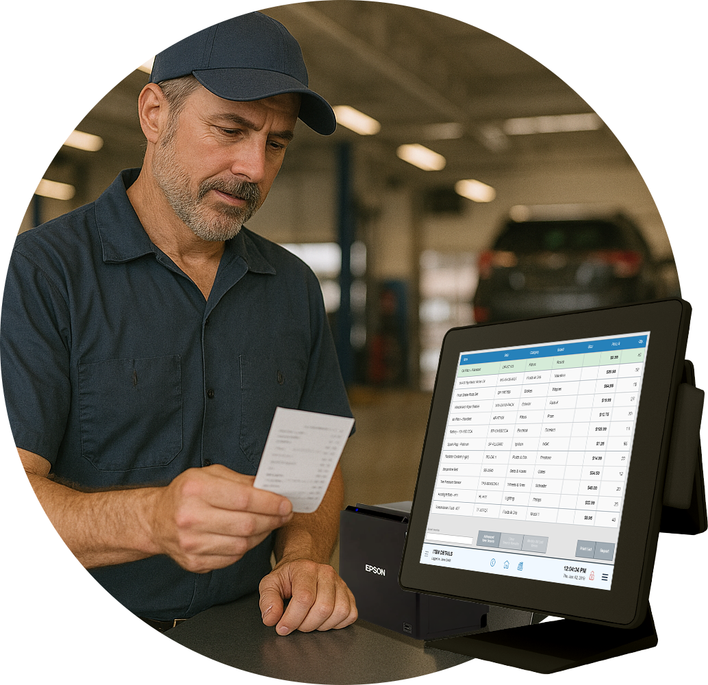 Exatouch point of sale system